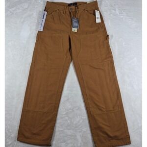 Jordan Craig Brian Craftsman Denim Pants Men's 34x32 Brown Wide Leg JB1247A NWT